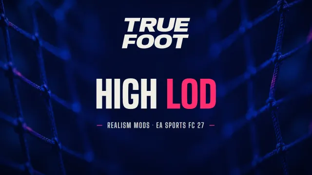 TrueFoot High LOD - Full Detail Further From The Camera