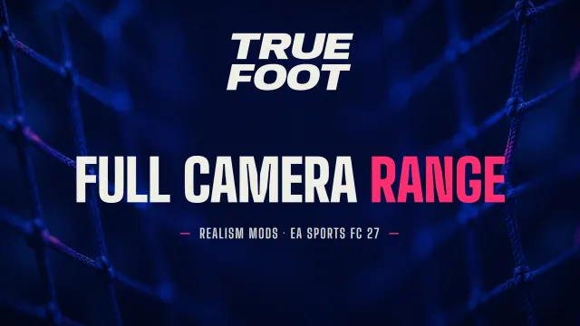 TrueFoot Full Camera Range - Height and Zoom 0-20 For All Cameras